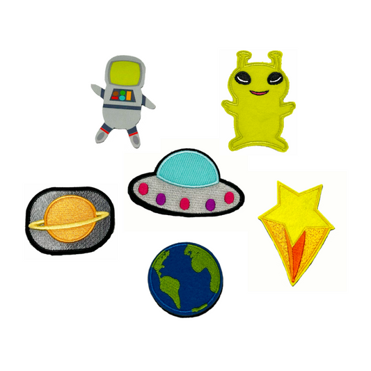Hativity® Space Patches (Set of 6 Patches)