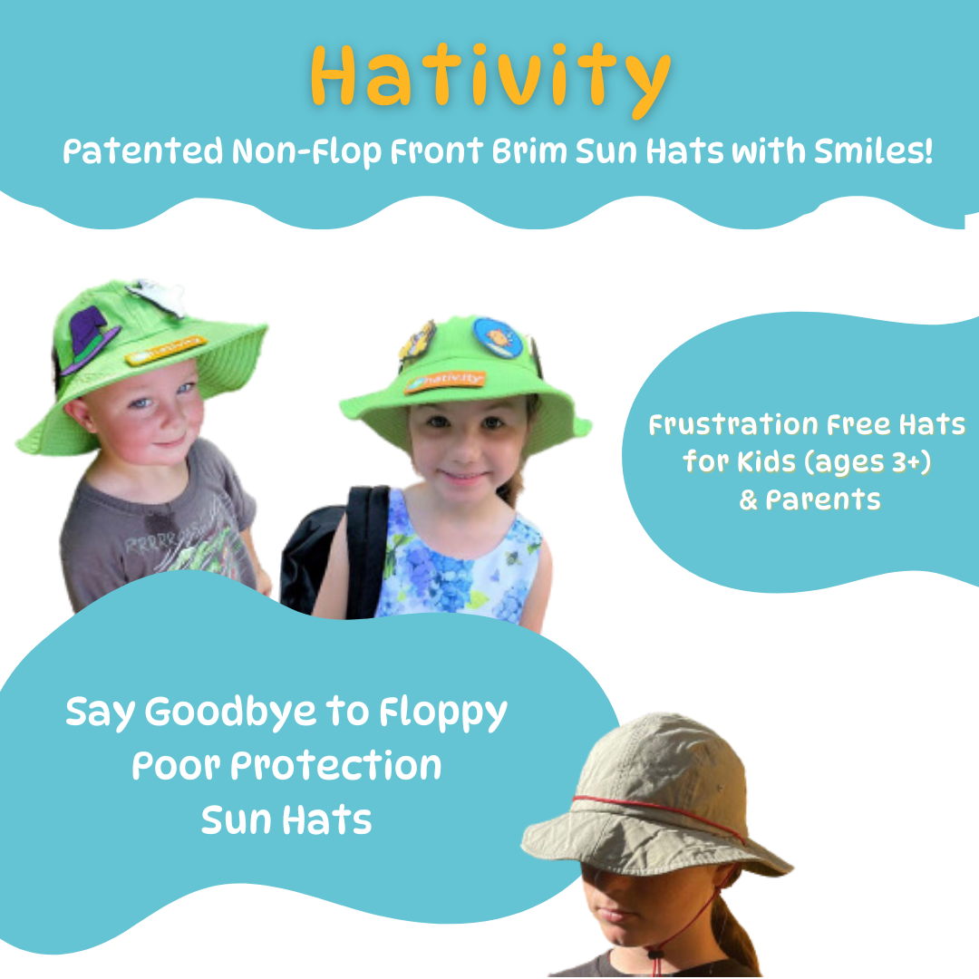 Hativity® Nylon Sun Cap with UPF 50+ - Hat Only