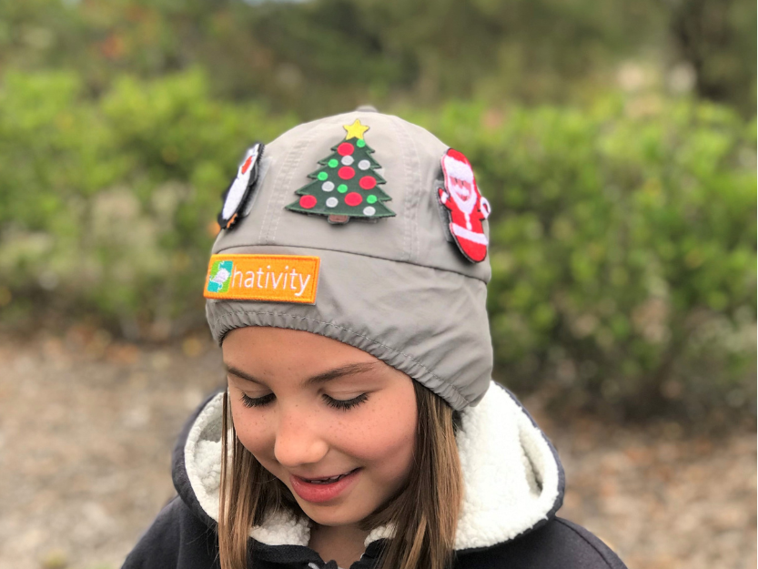 Hativity® Winter Hat Starter Kit - Hat, Book & Patch Set